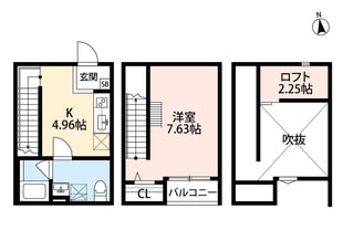 アコード丹波橋の物件間取画像